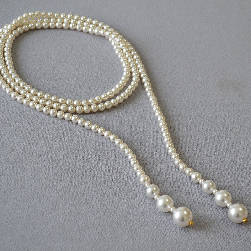 Vintage Handmade Pearl Necklace