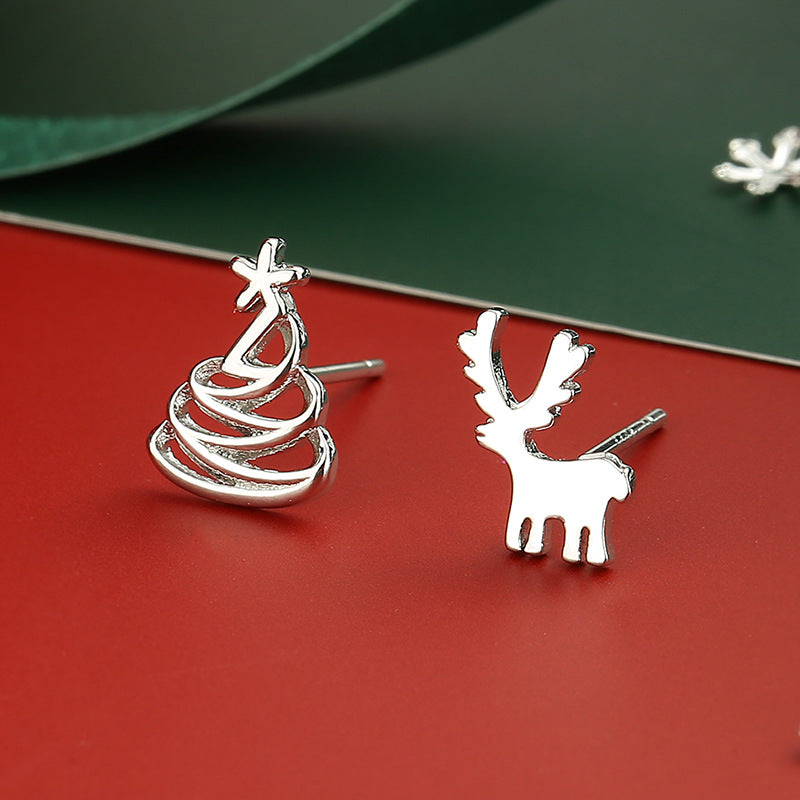 Vintage Handmade Silver Earring