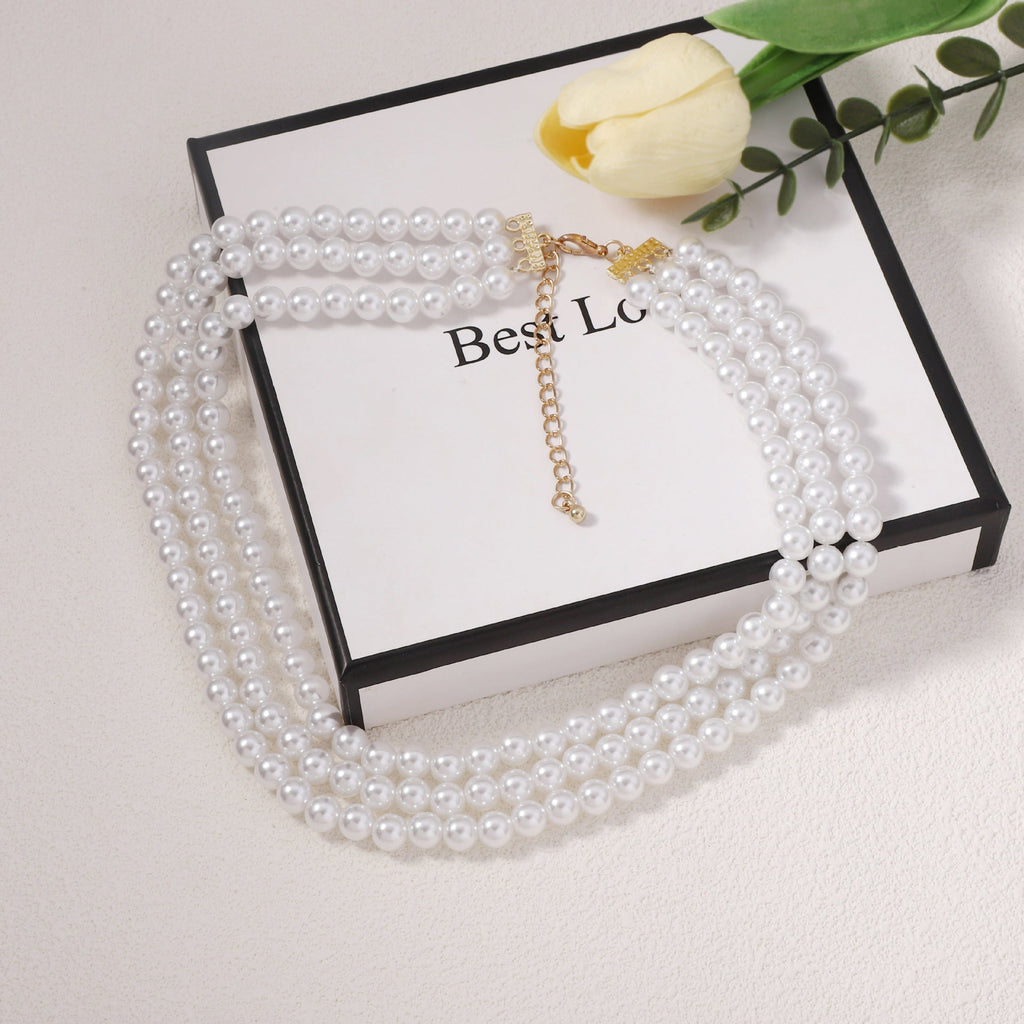 Romantic Pearl Necklace for Special Moments
