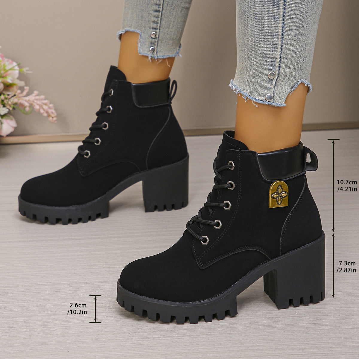 Vintage Inspired Orthopedic Boots