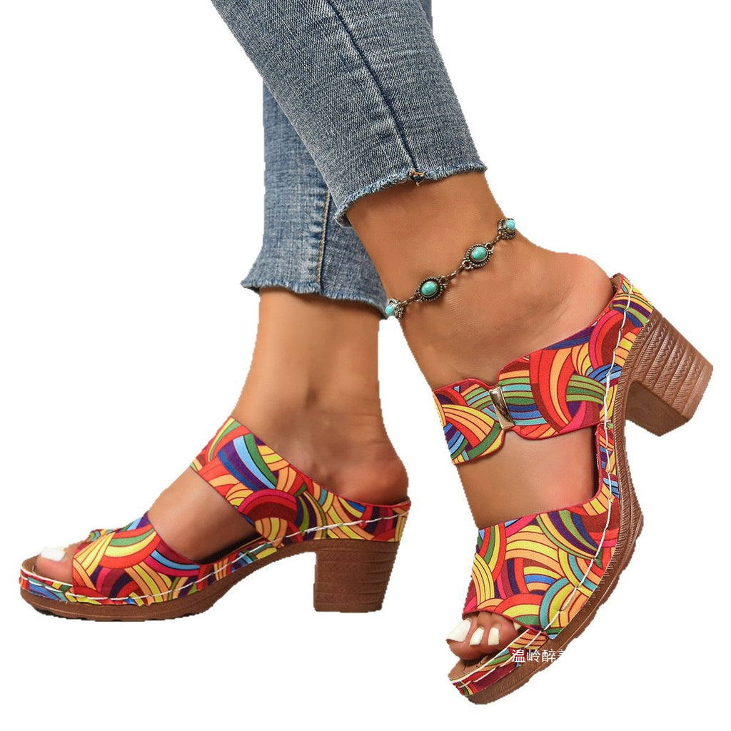 Classic Orthopedic Sandals with Timeless Style