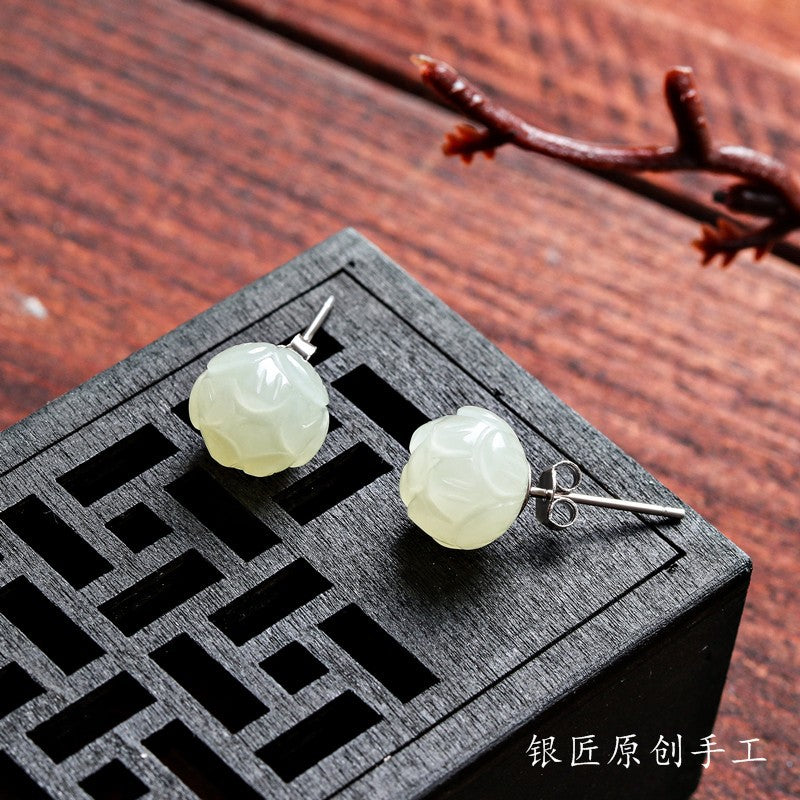 Classic Silver Earring with Timeless Appeal