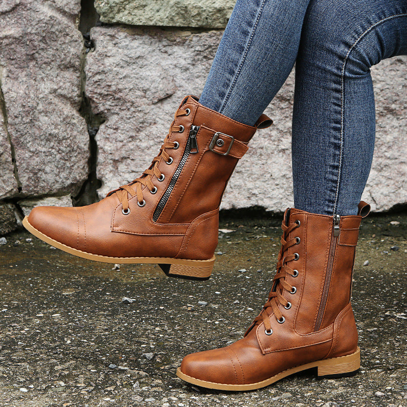 Classic Orthopedic Boots with Timeless Style