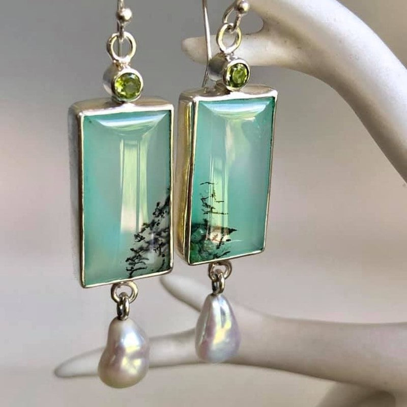 Delicate Artisan Pearl Earring