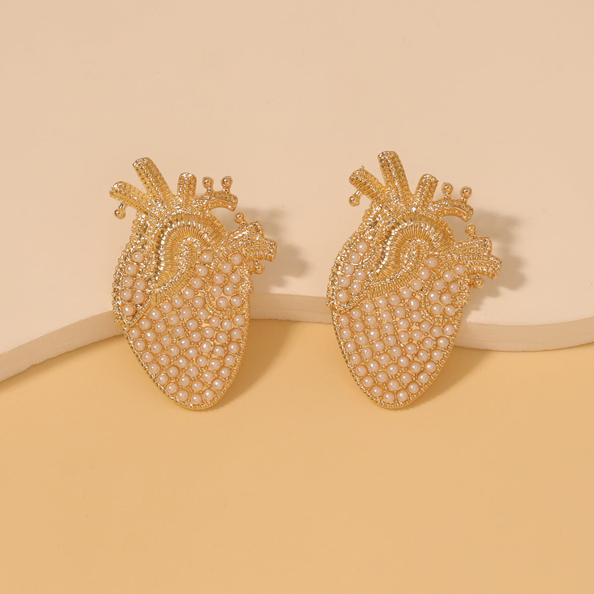 Delicate Artisan Pearl Earring