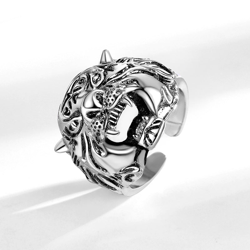 Beautiful Silver Ring with Unique Style