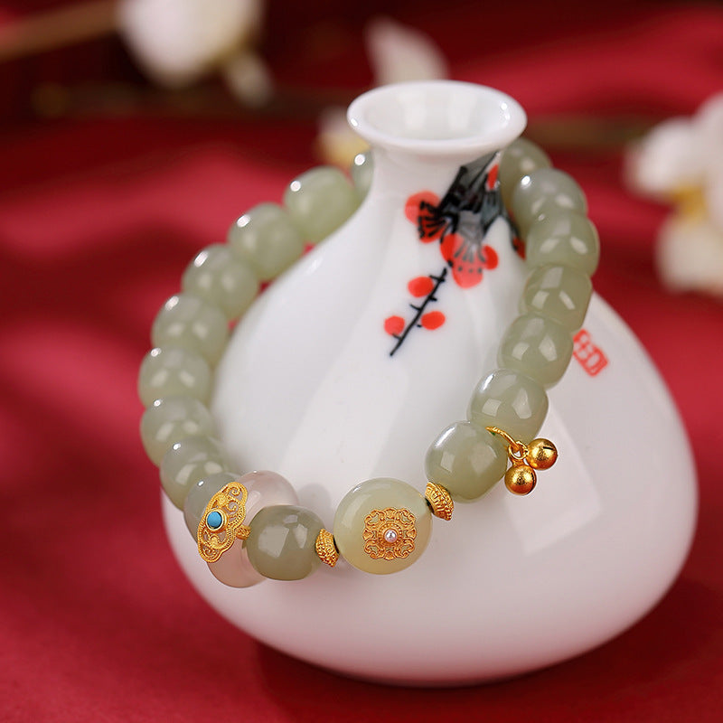 Delicate Artisan Gold Bracelet