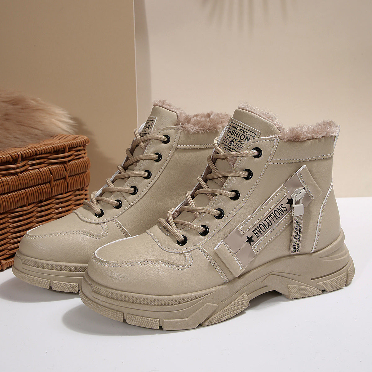 Classic Orthopedic Boots with Timeless Style