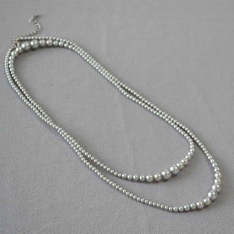 Delicate Artisan Pearl Necklace