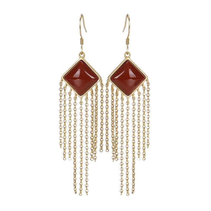 Delicate Artisan Silver Earring