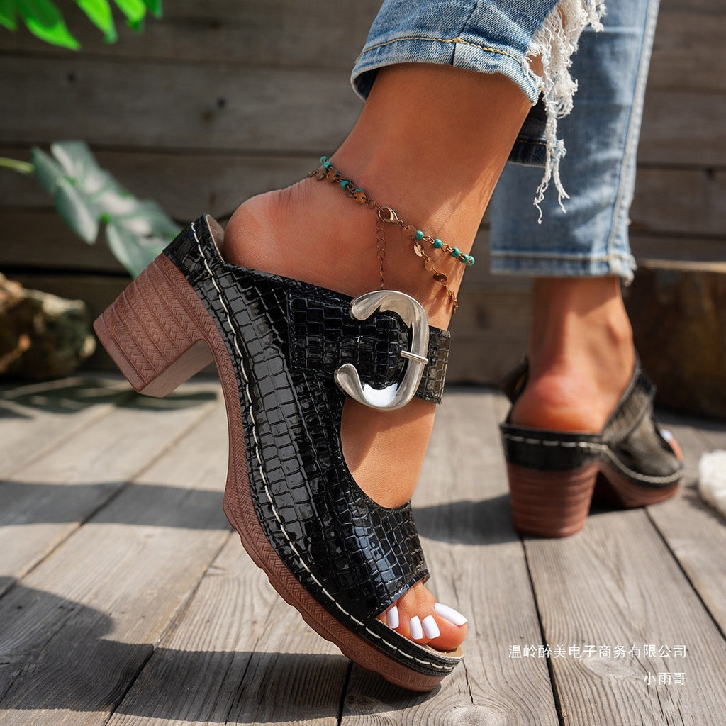 Chic Orthopedic Shoes with Unique Design