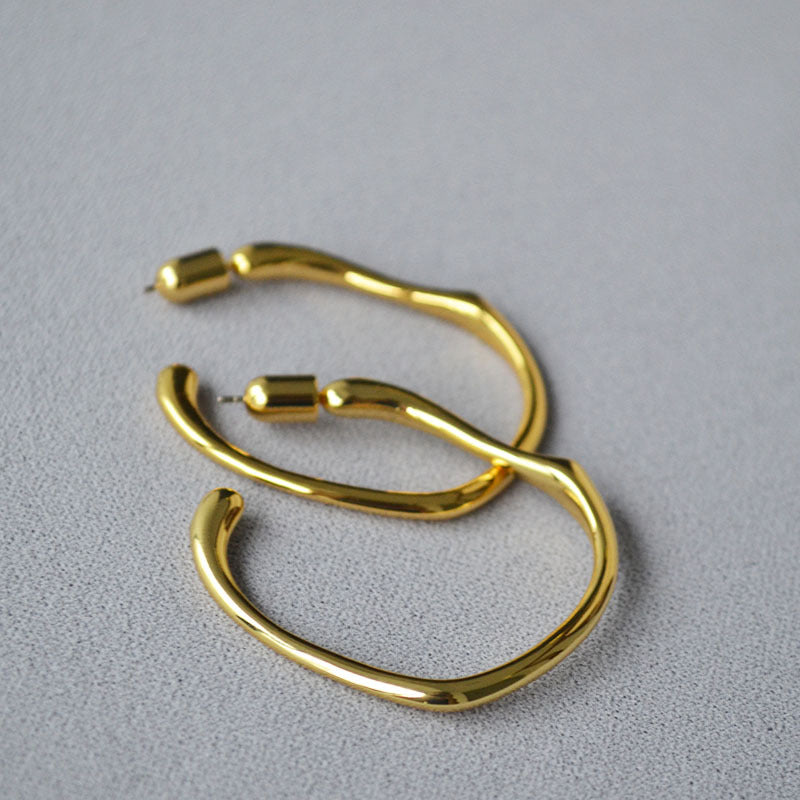Delicate Artisan Silver Earring