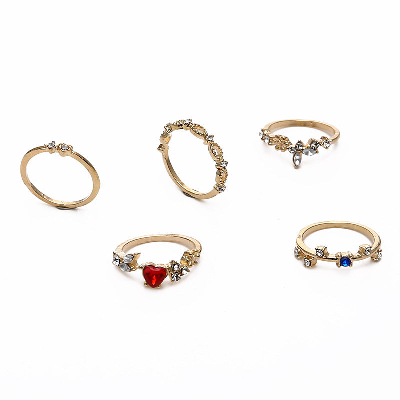 Beautiful Gold Set with Unique Style