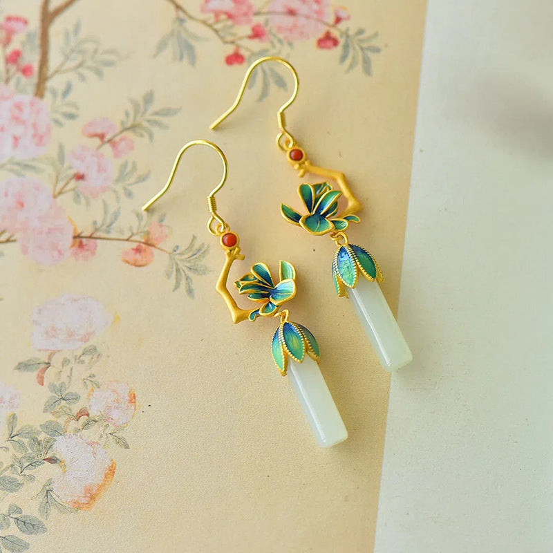 Delicate Artisan Silver Earring