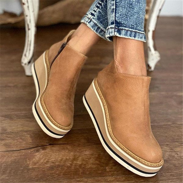 Classic Orthopedic Boots with Timeless Style