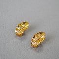 Delicate Artisan Gold Earring
