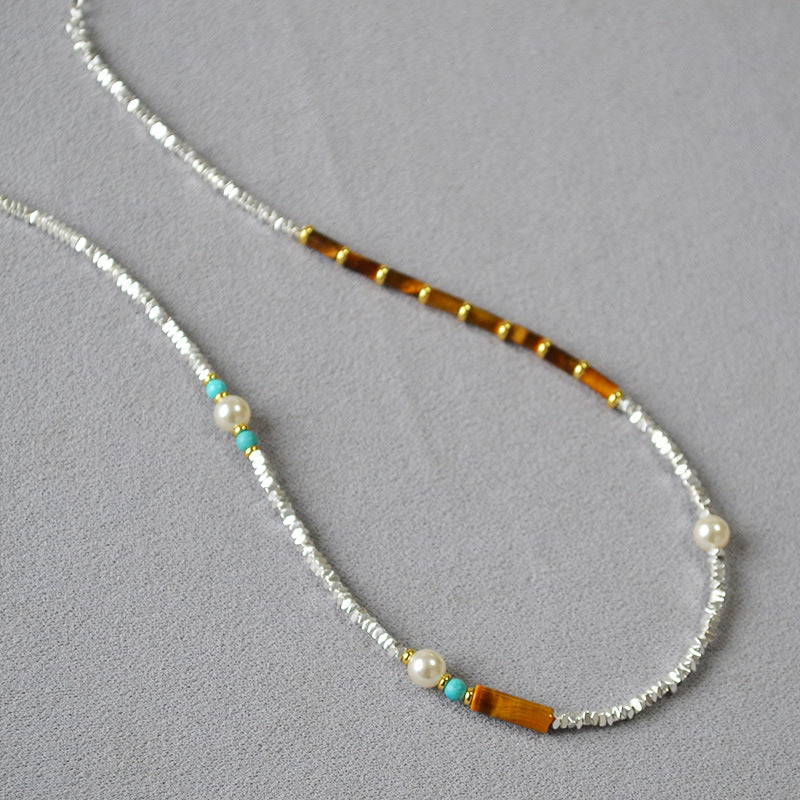 Vintage Handmade Silver Necklace