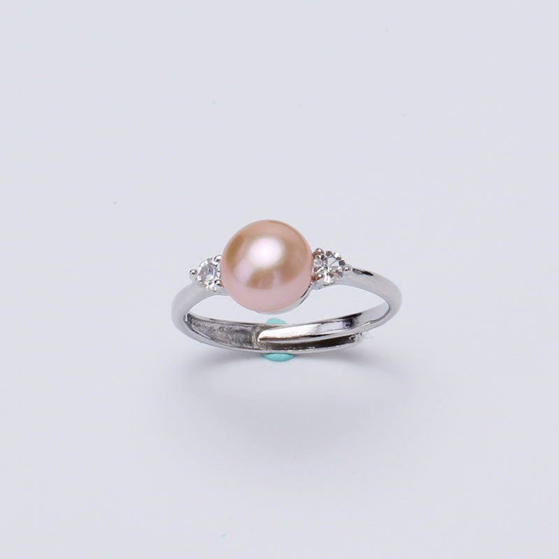 Beautiful Pearl Ring with Unique Style
