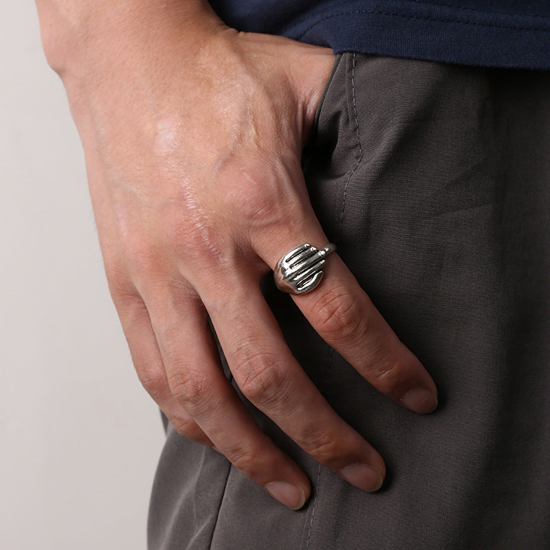 Romantic Silver Ring for Special Moments