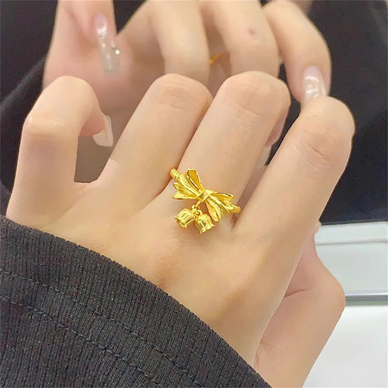 Romantic Gold Ring for Special Moments