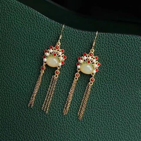 Delicate Artisan Silver Earring