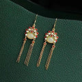 Delicate Artisan Silver Earring