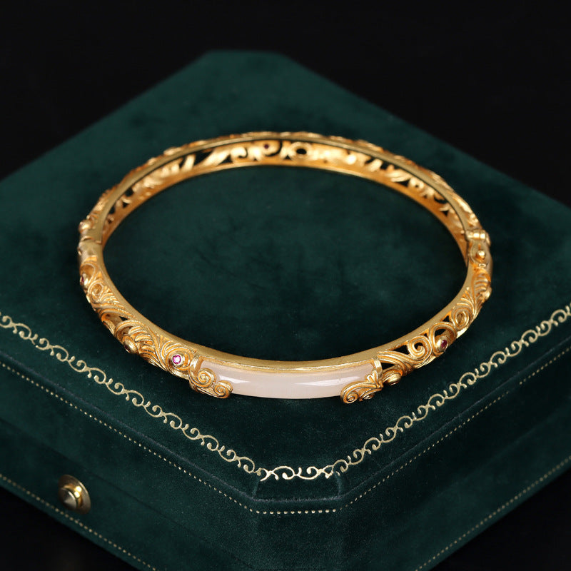 Delicate Artisan Gold Bracelet