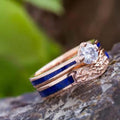 Delicate Artisan Gold Ring