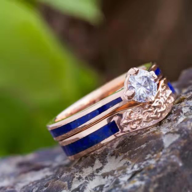 Delicate Artisan Gold Ring