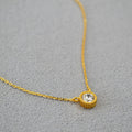 Romantic Gold Necklace for Special Moments