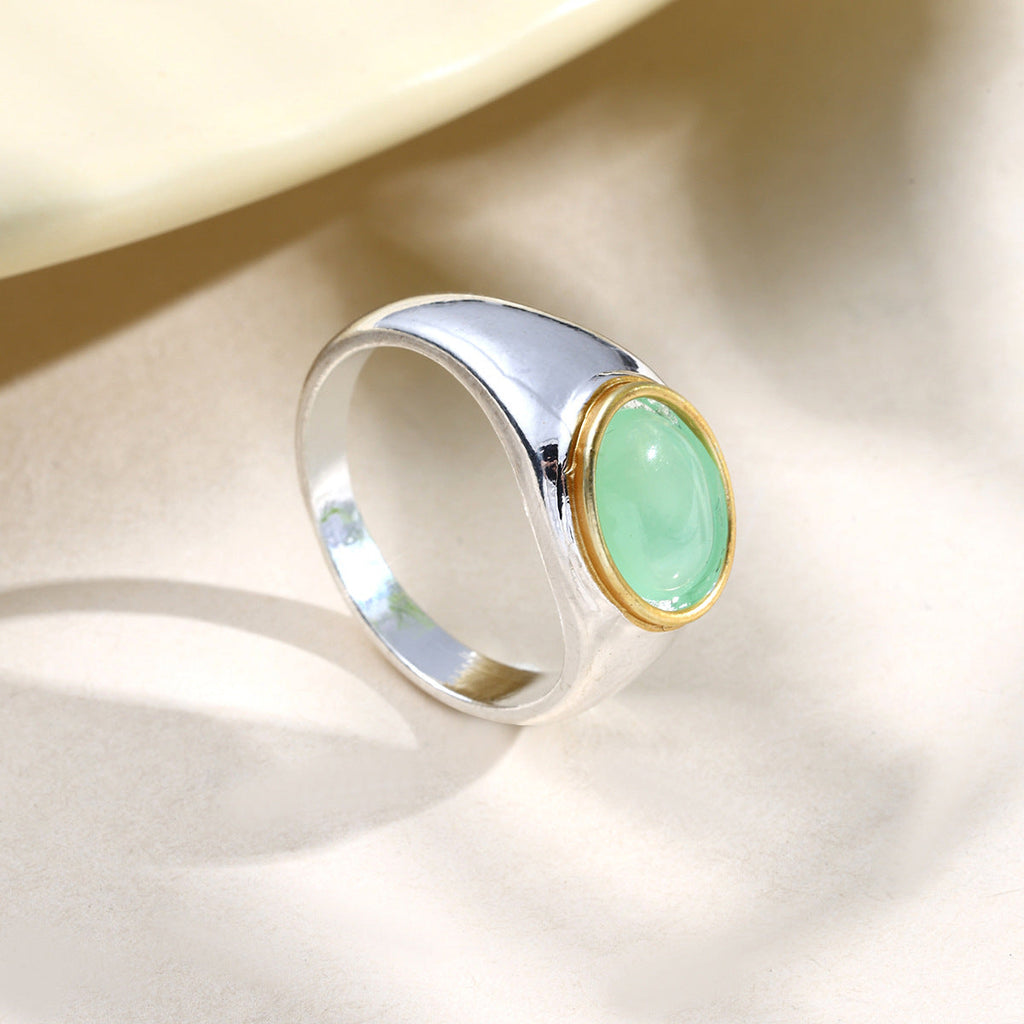 Delicate Artisan Gold Ring