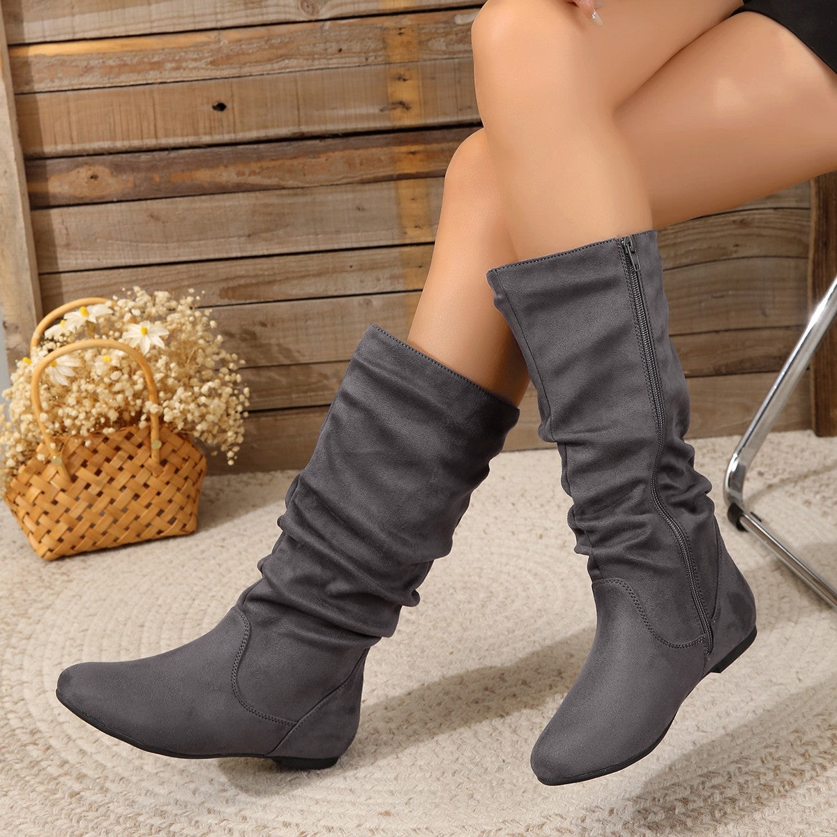 Classic Orthopedic Boots with Timeless Style