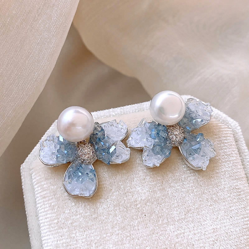 Delicate Artisan Pearl Earring