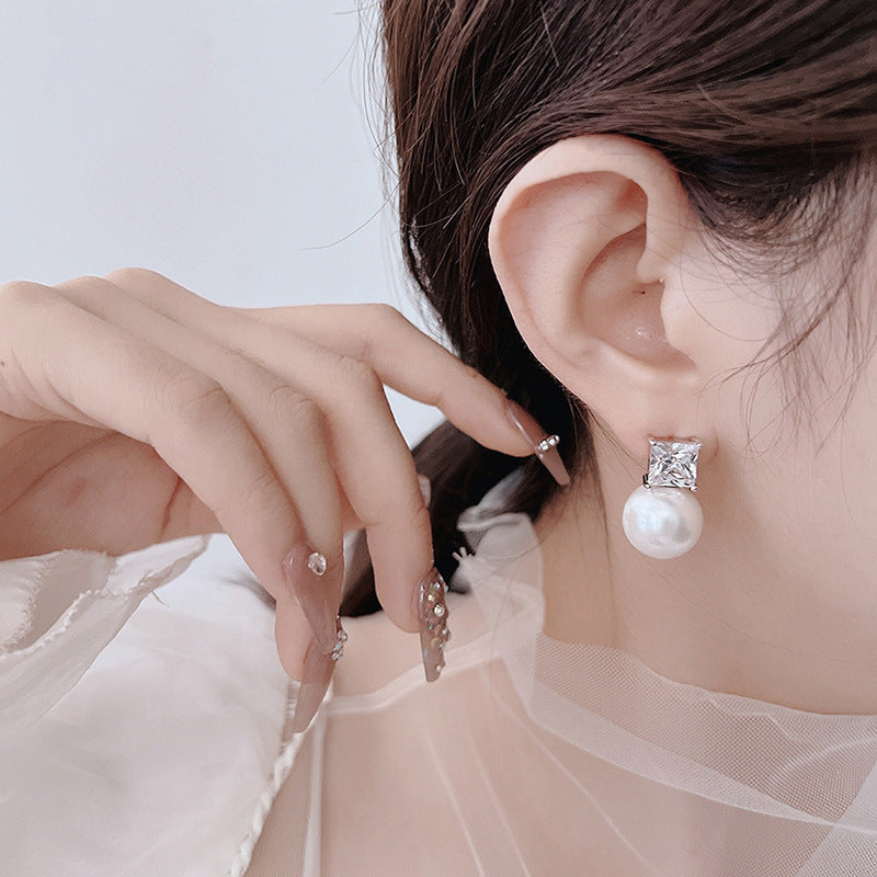 Delicate Artisan Pearl Earring