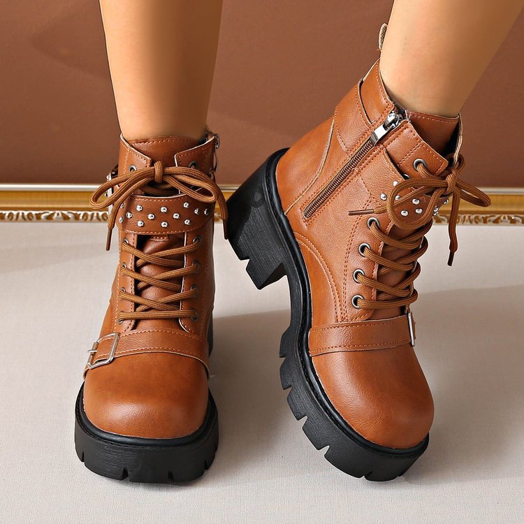 Vintage Inspired Orthopedic Boots