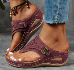 Vintage Inspired Orthopedic Sandals