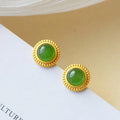 Vintage Handmade Gold Earring