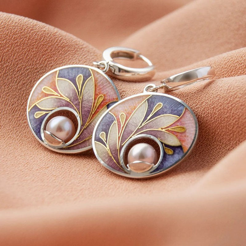 Delicate Artisan Pearl Earring