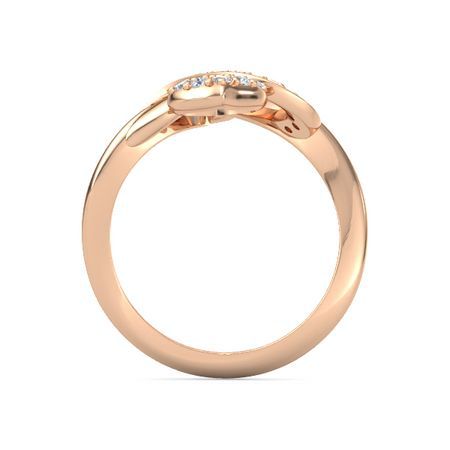 Delicate Artisan Gold Ring