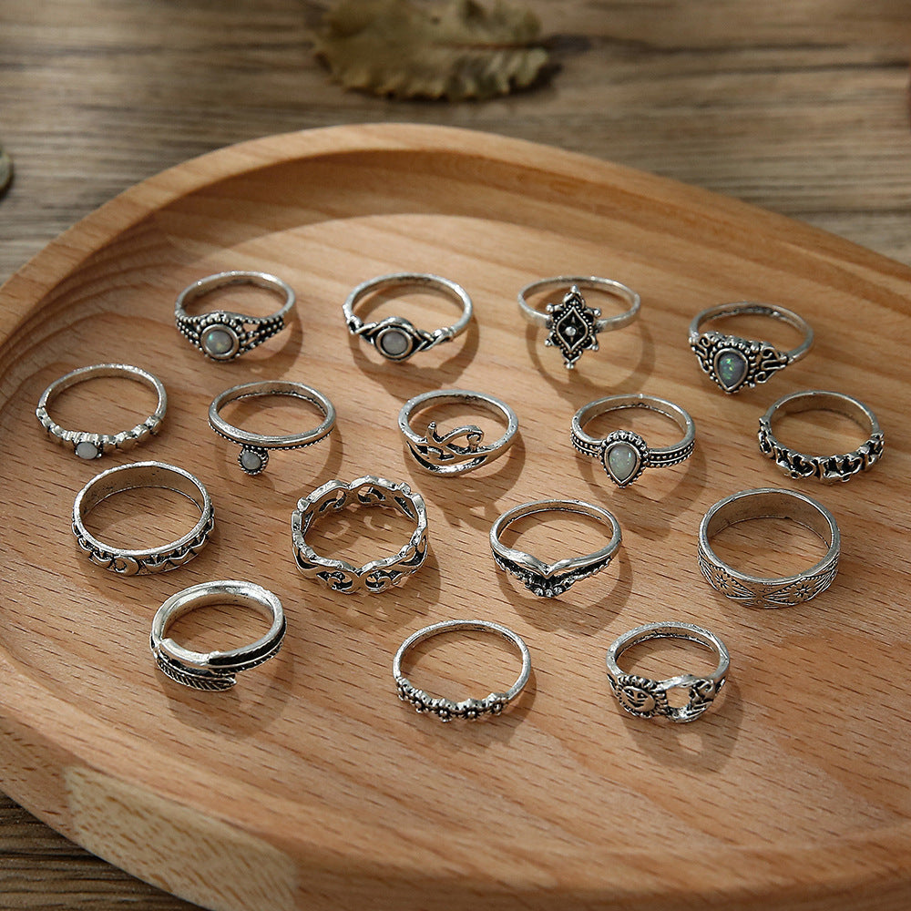 Delicate Artisan Silver Set