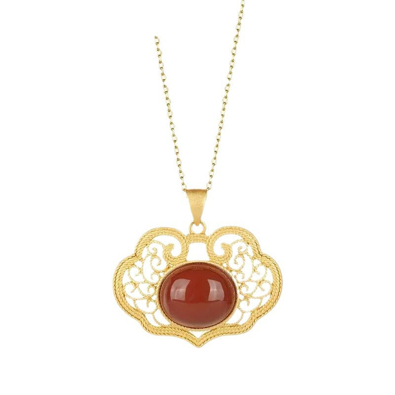 Romantic Gold Pendant for Special Moments
