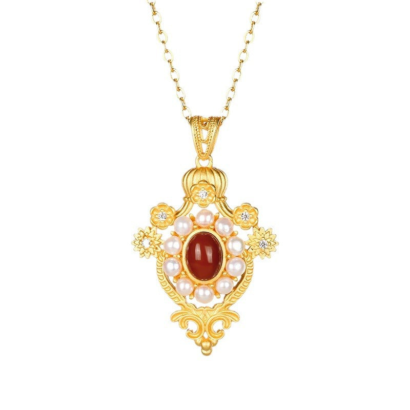 Delicate Artisan Pearl Necklace