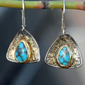 Delicate Artisan Silver Earring