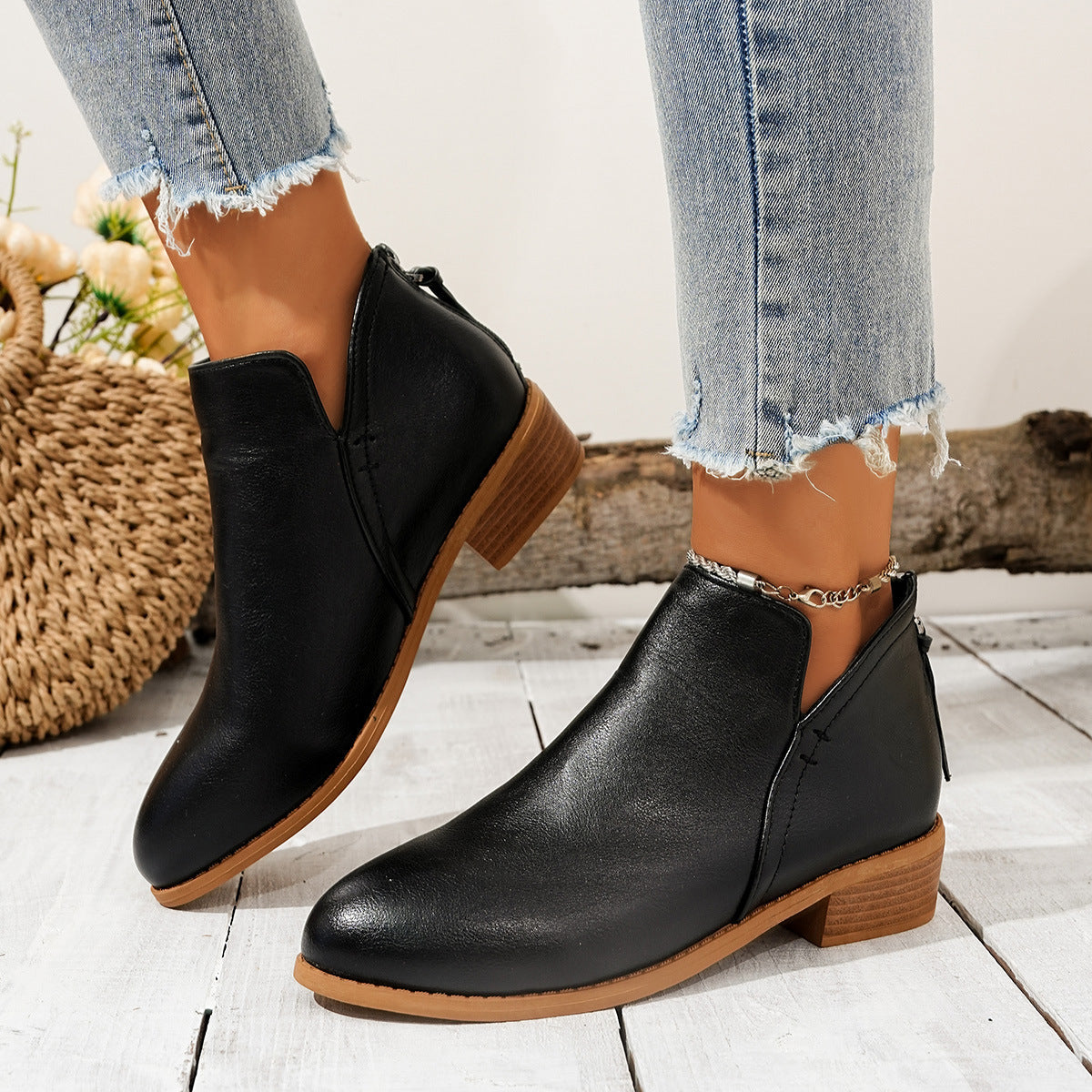 Classic Orthopedic Boots with Timeless Style