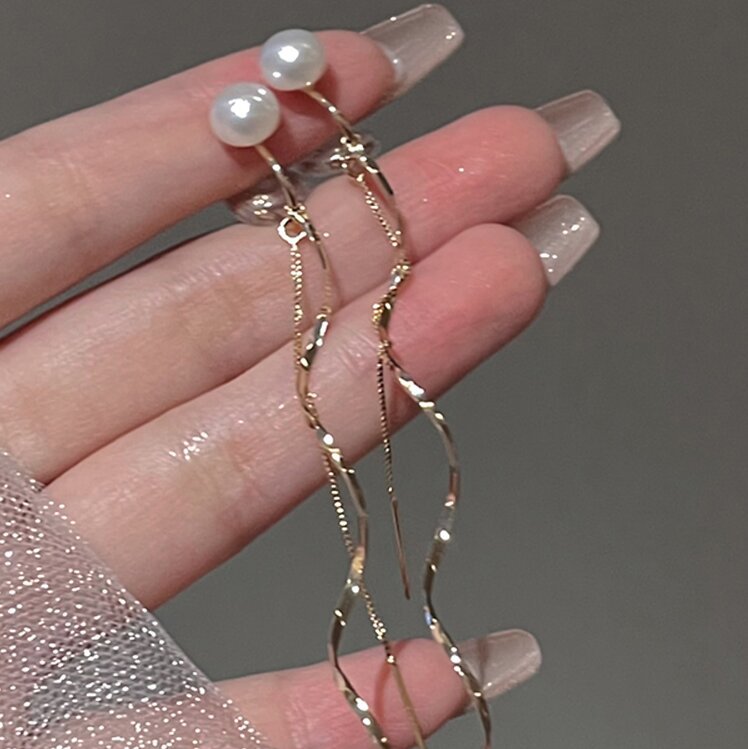 Vintage Handmade Pearl Earring