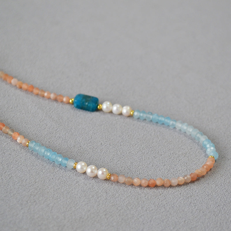 Delicate Artisan Pearl Necklace