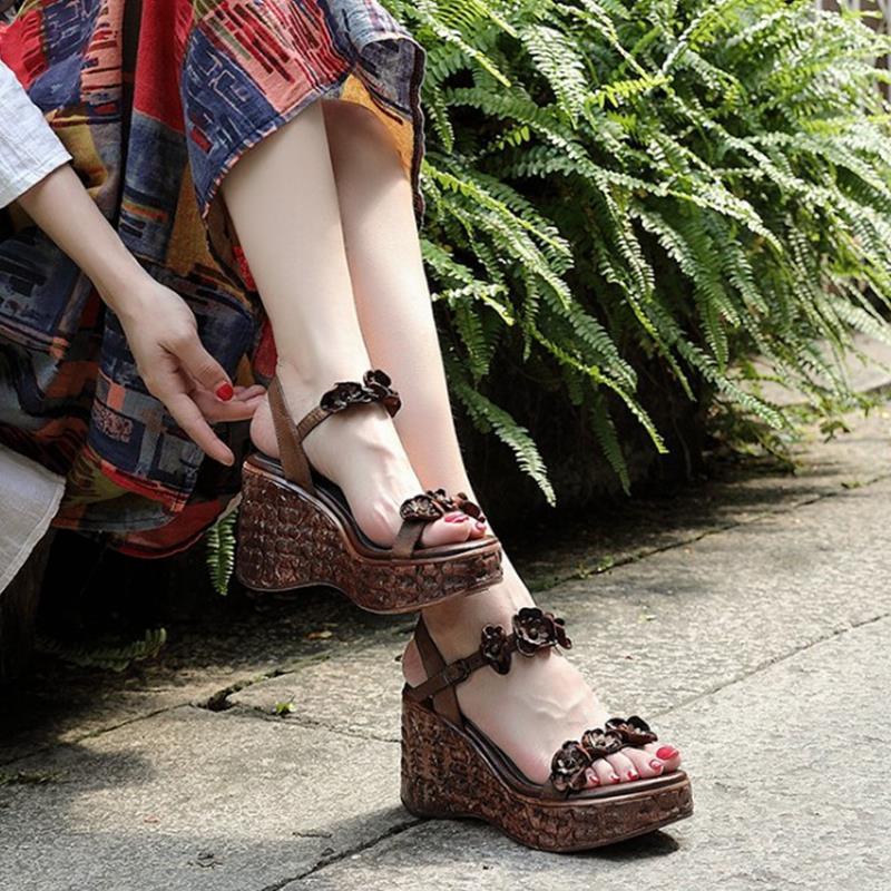 Vintage Inspired Orthopedic Sandals