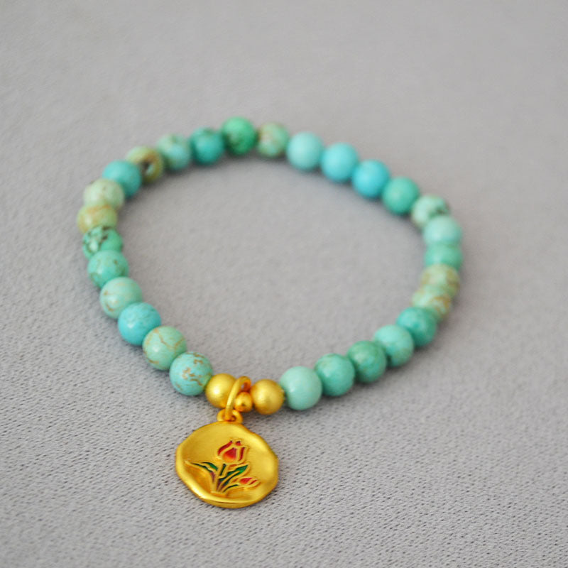 Vintage Handmade Gold Bracelet