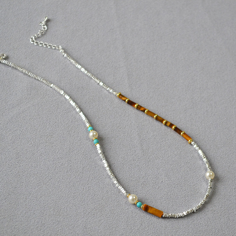 Vintage Handmade Silver Necklace