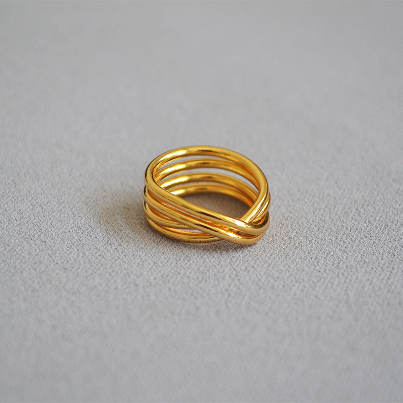 Classic Gold Ring with Timeless Appeal